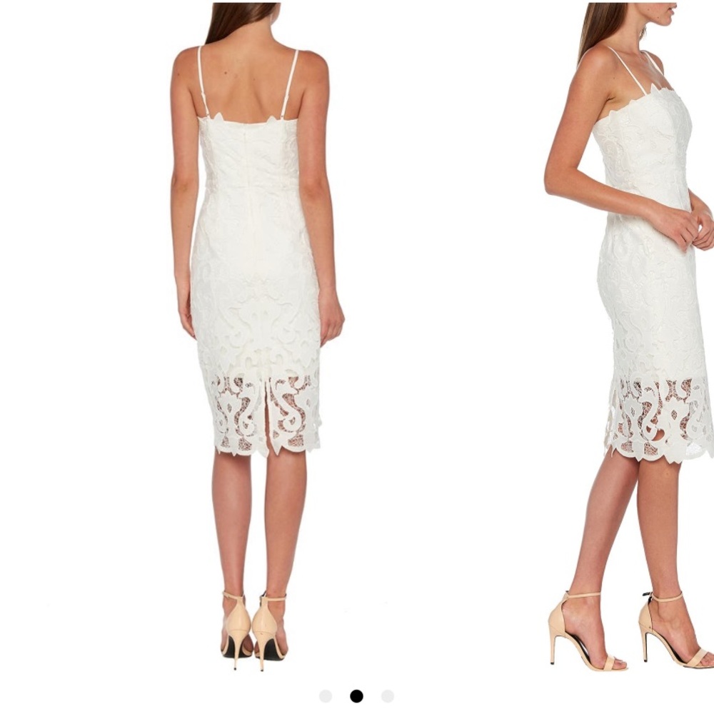 Like new Bardot Lina Sheath dress in white. Only worn once, looks brand new